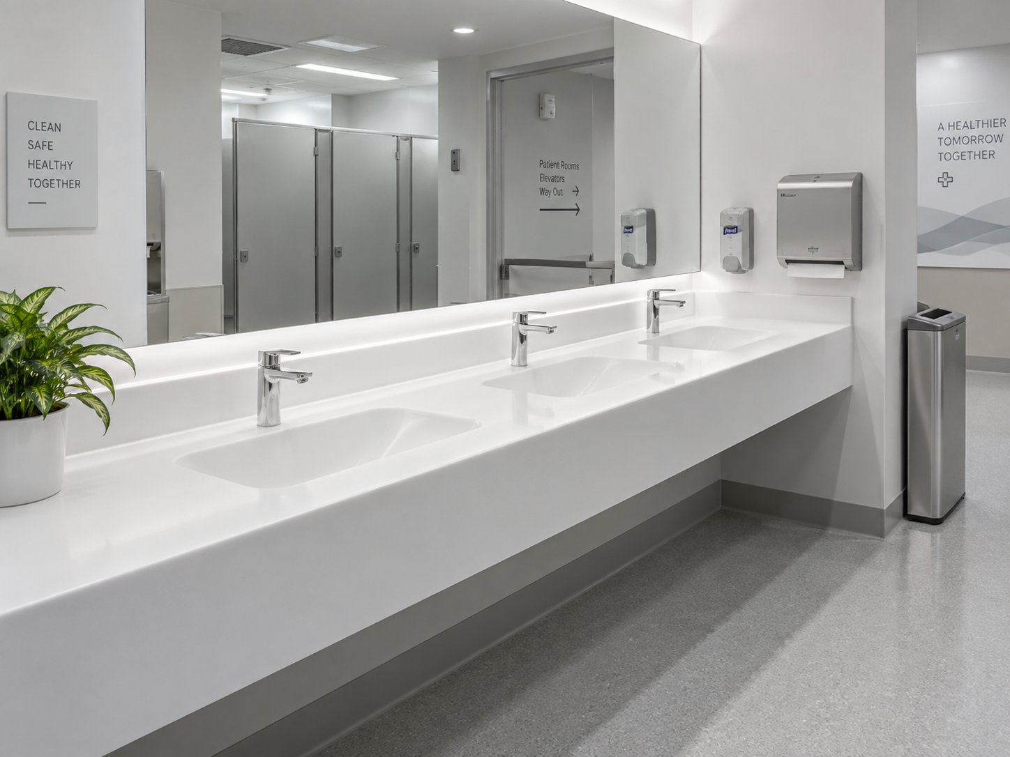 Akrilik WC Tezgâhı